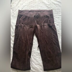 Juicy Couture Chocolate Velour Pants